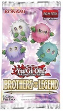 Yu-Gi-Oh Brothers of Legend 1st Edition Booster Pack